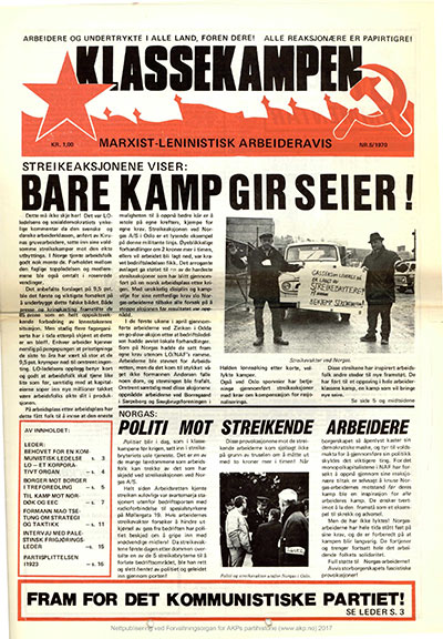 Klassekampen nr. 5, 1970