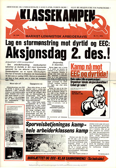 Klassekampen nr. 11, 1970