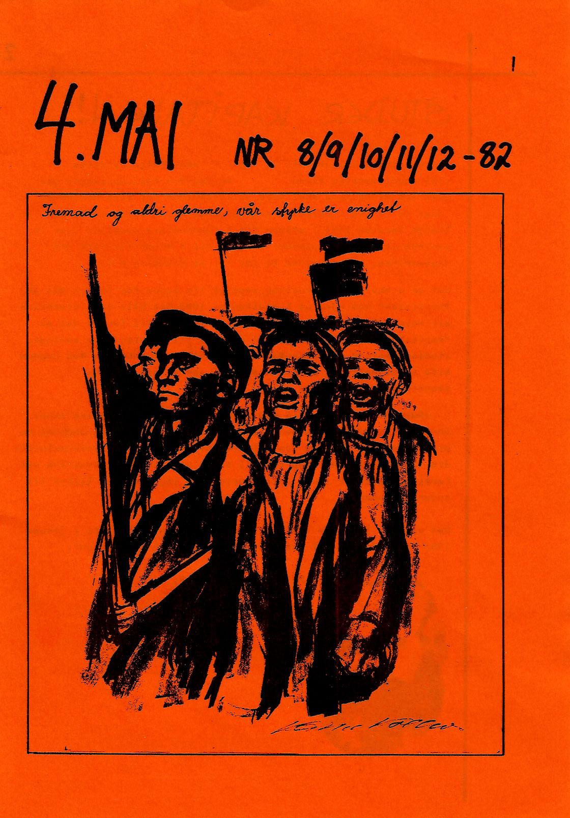 4. mai nr. 8/9/10/11/12, 1982