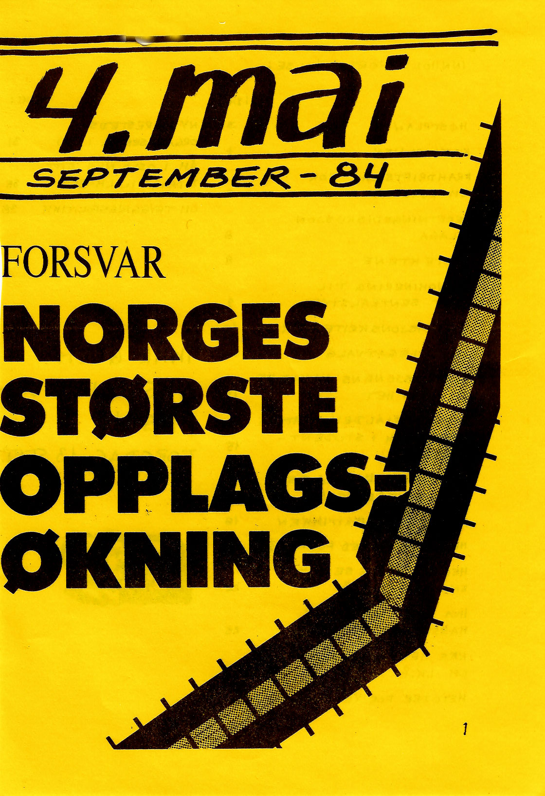 4. mai september 1984