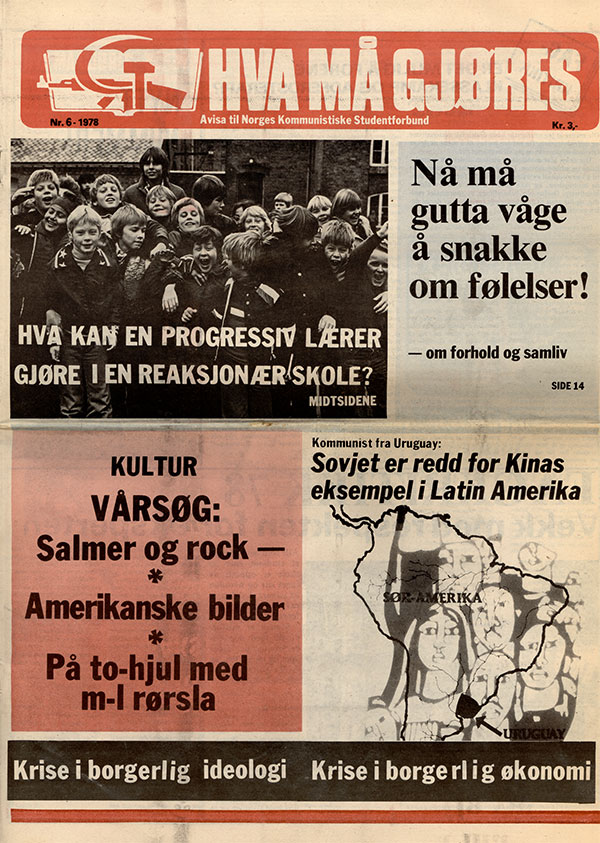 Hva må gjøres nr. 6, 1978