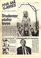 Hva må gjøres nr. 2, 1984
