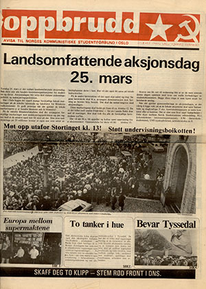 Oppbrudd nr. 1, 1982