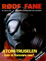 Forside Røde Fane nr 2, 1981