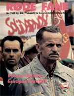 Forside Røde Fane nr 7, 1981