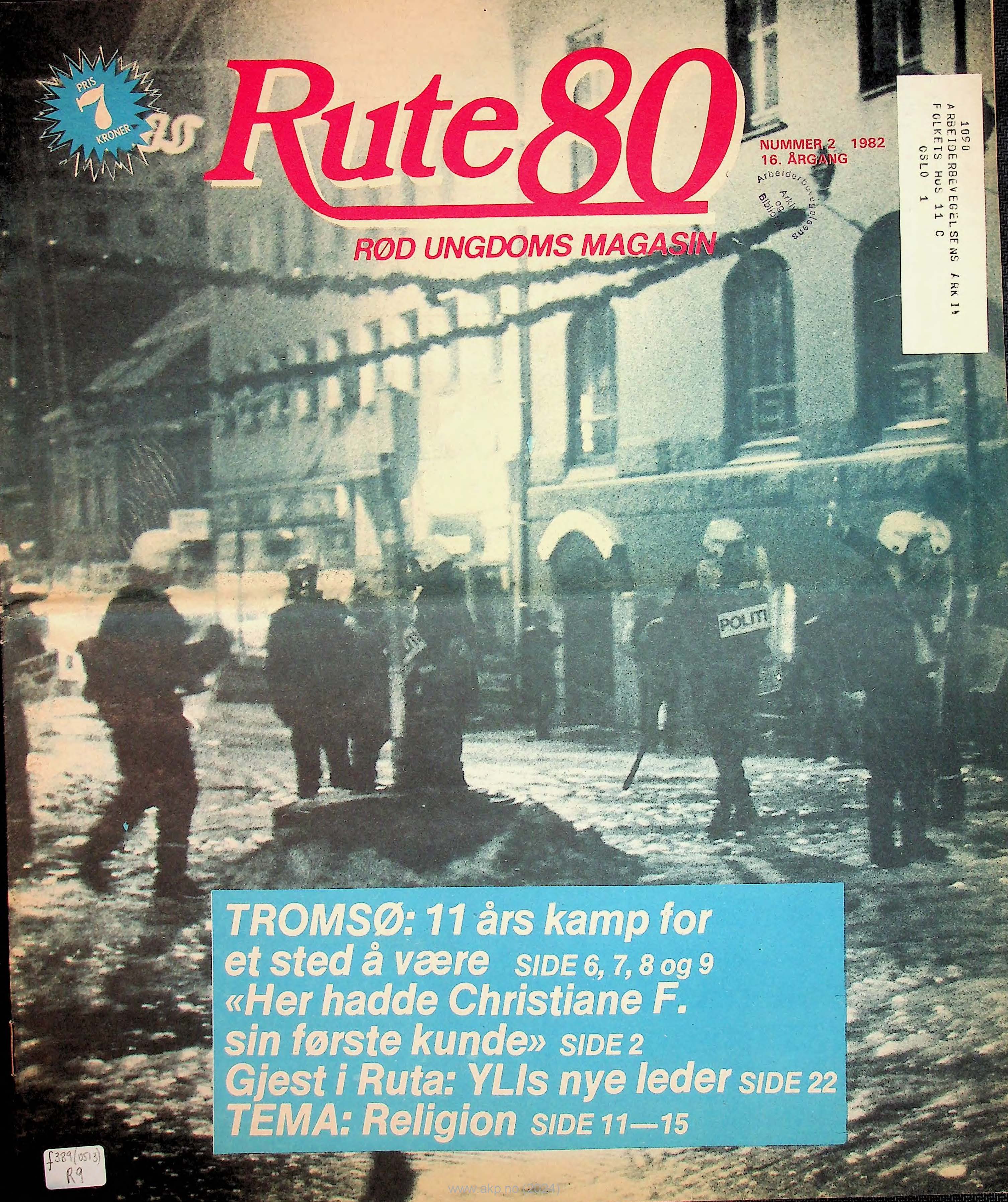 Rute 80 nr. 2, 1982