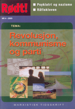 Siste utg&aring;ve av tidsskriftet R&oslash;dt!